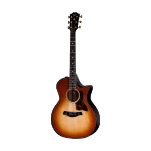 Taylor 50th Anniversary BE 314ce-LTD Ash/Sitka Grand Auditorium Acoustic Guitar, Kona Burst Top