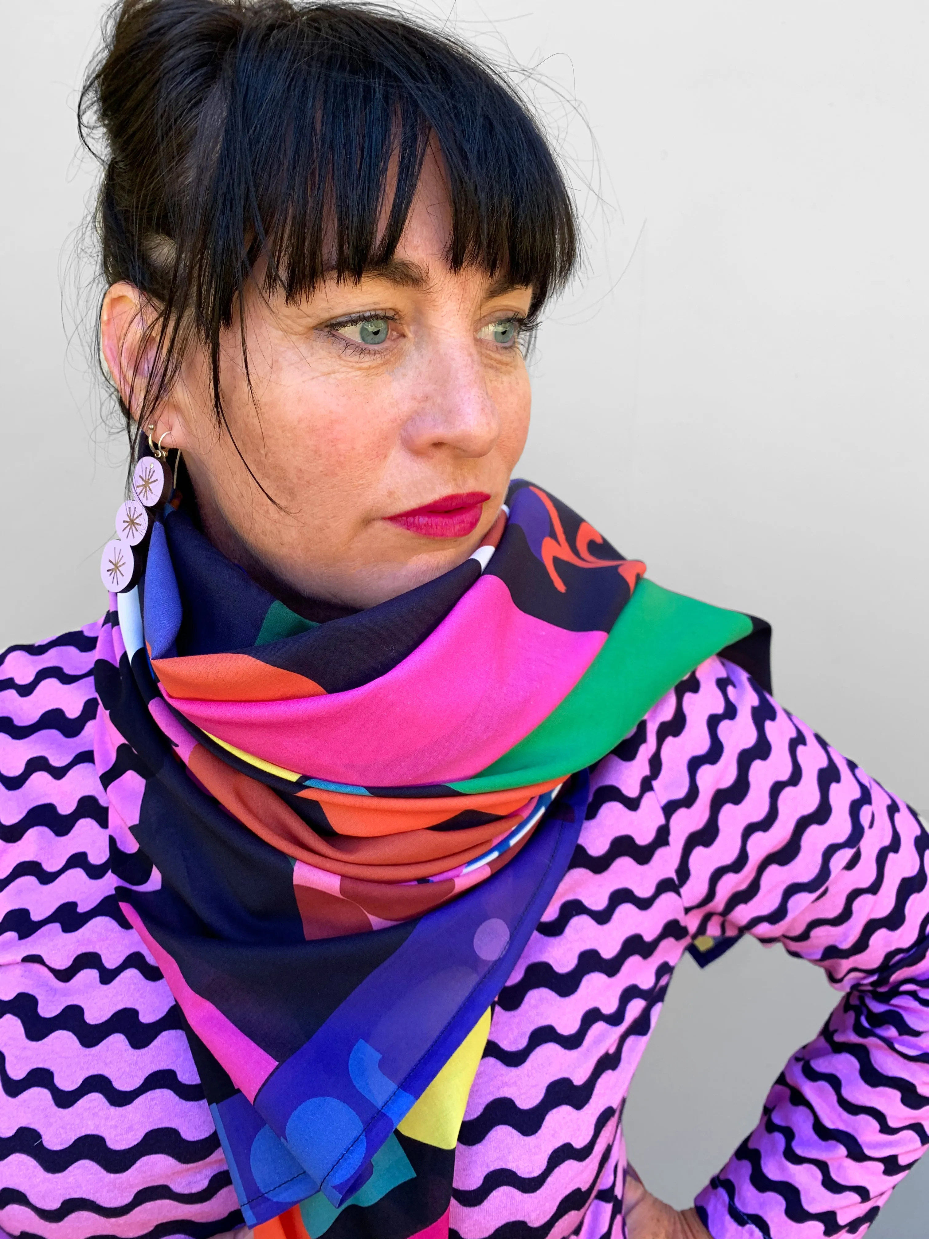 The Bond 100% cotton scarf