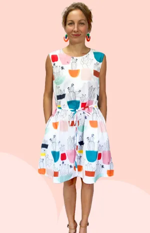 Tilly's Garden 100% cotton dress with pockets