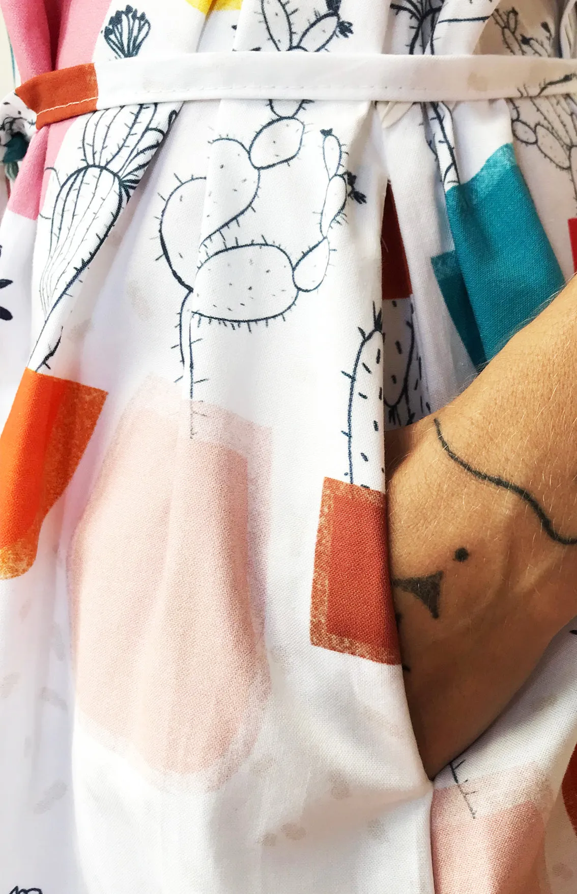 Tilly's Garden 100% cotton dress with pockets