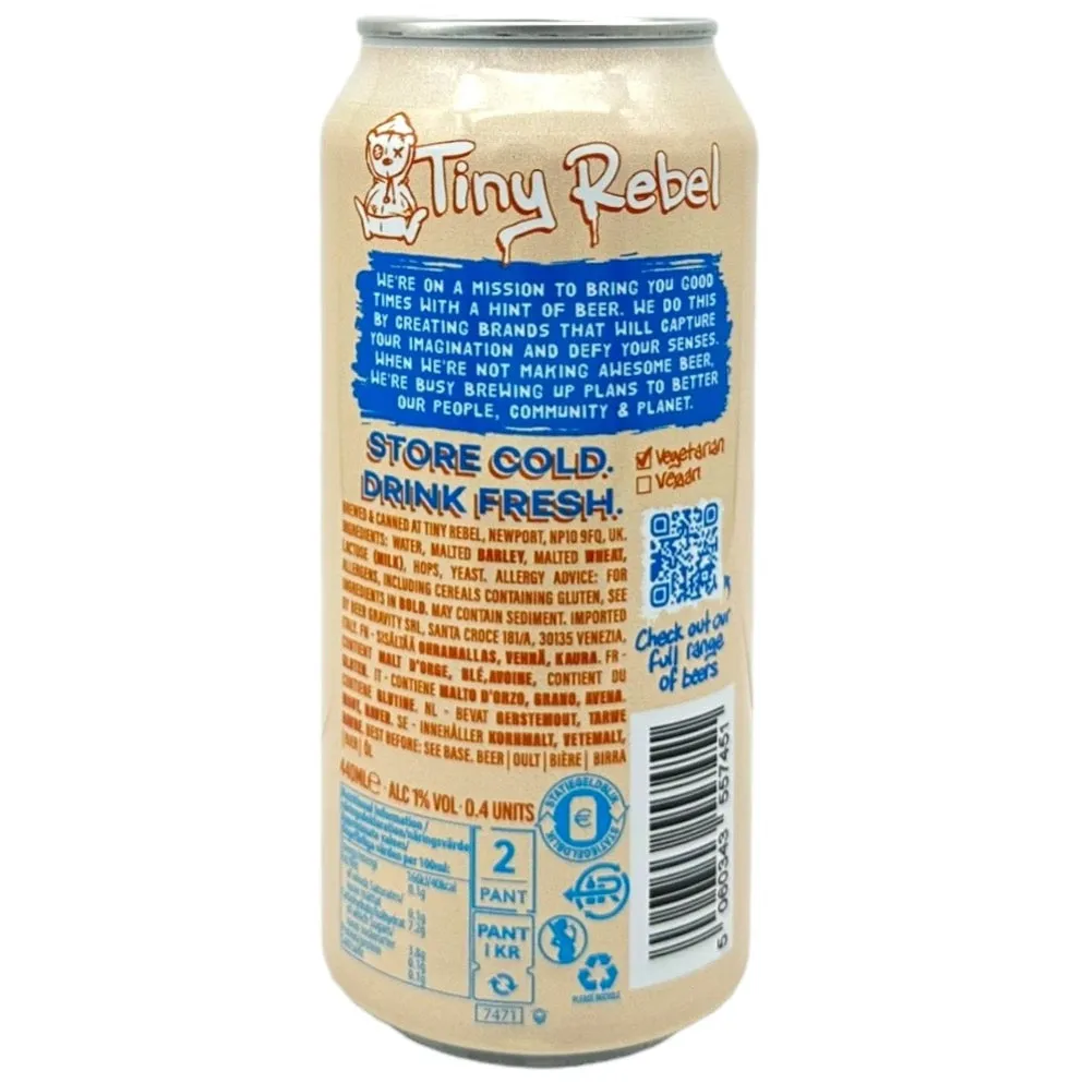 Tiny Rebel Peaches And Cream Non Alc