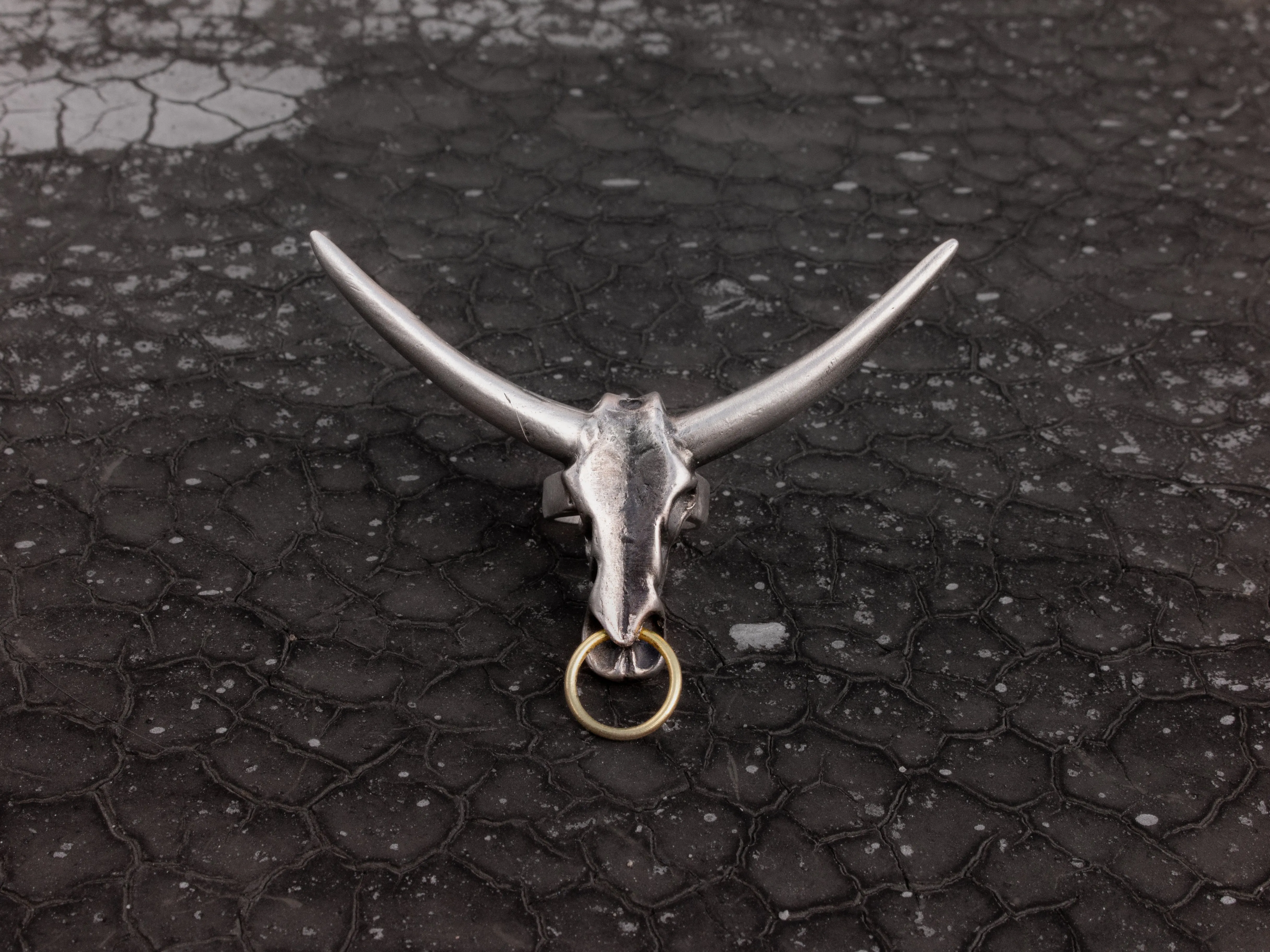 Tonka Skull Ring
