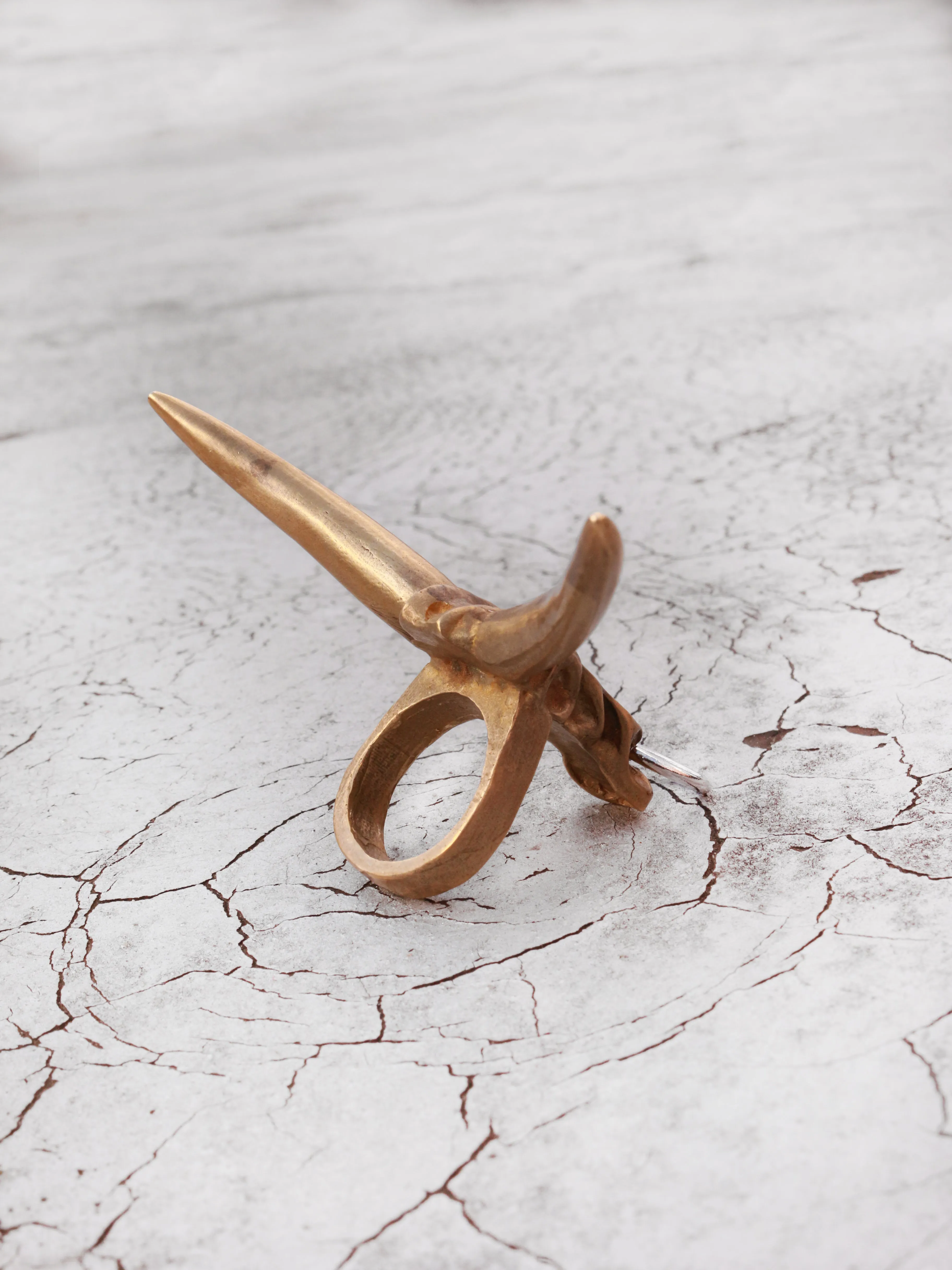 Tonka Skull Ring