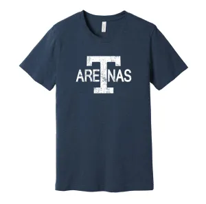 Toronto Arenas Distressed Logo Shirt - Defunct Hockey Team - Celebrate Maple Leafs Heritage and History - Hyper Than Hype