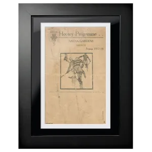 Toronto Maple Leafs Memorabilia - 1917 Program Cover