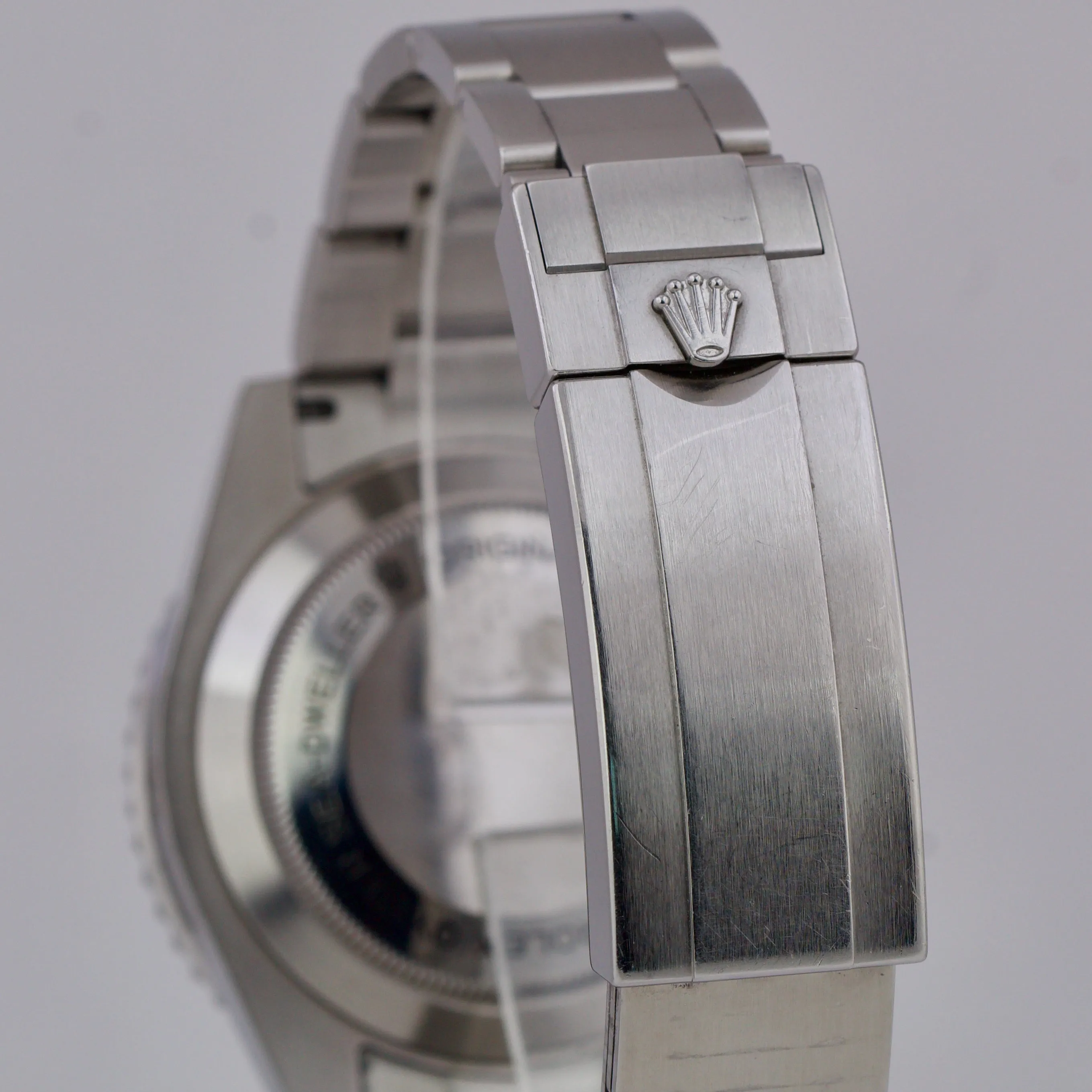 UNPOL. Rolex Sea-Dweller PAPERS 4000 SD4K Black Ceramic Steel 116600 40mm B P