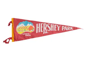 Vintage Hershey Park PA Felt Flag