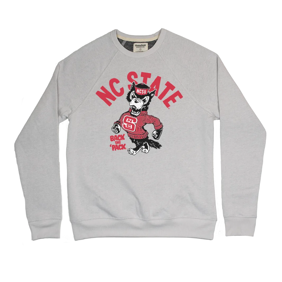 Vintage NC State Strutting Wolf Crew