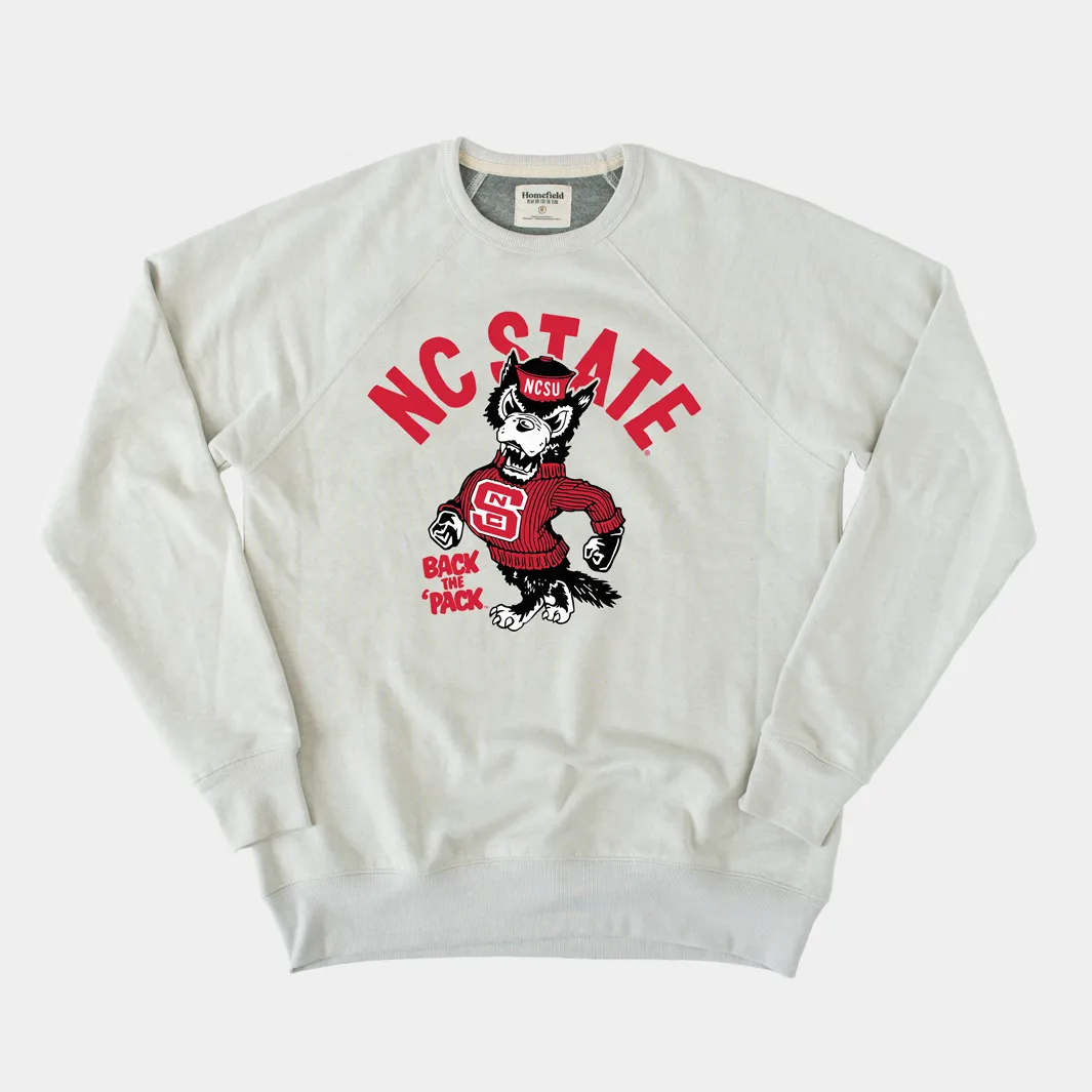 Vintage NC State Strutting Wolf Crew