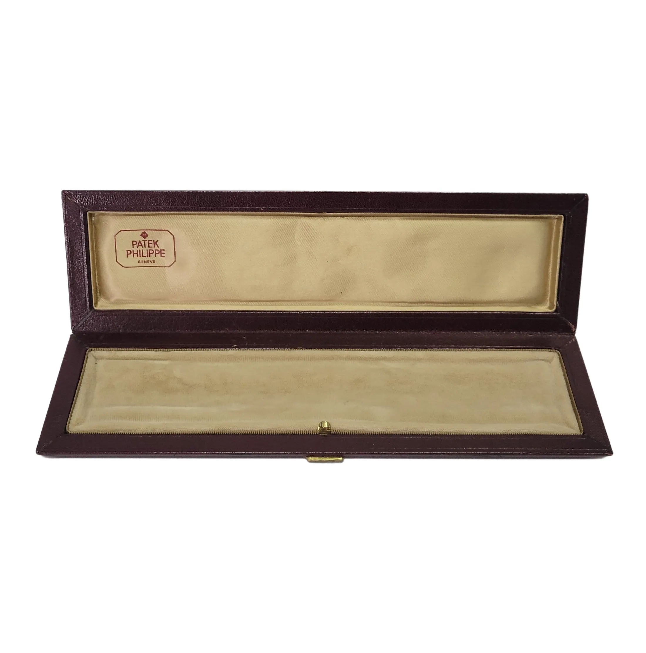 Vintage Patek Philippe Ellipse 3748/1 18K Gold Blue Dial 27x32mm Watch Box