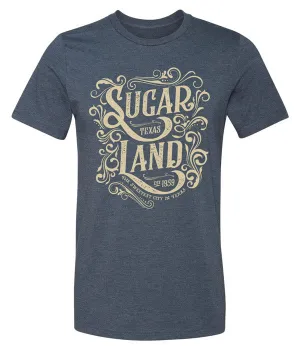 Western Sugar Land Tee - Heather Navy