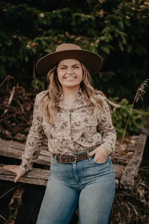 Women's 'All Over Bronc' Pearl Snap Shirt by Roper (XS - M)