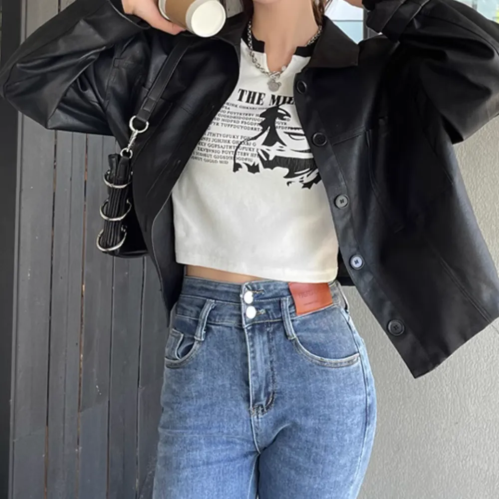 Women's Japanese Comic Girl Long Sleeve Shirt