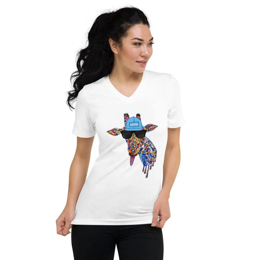 Women's OG Giraffe V-Neck Shirt