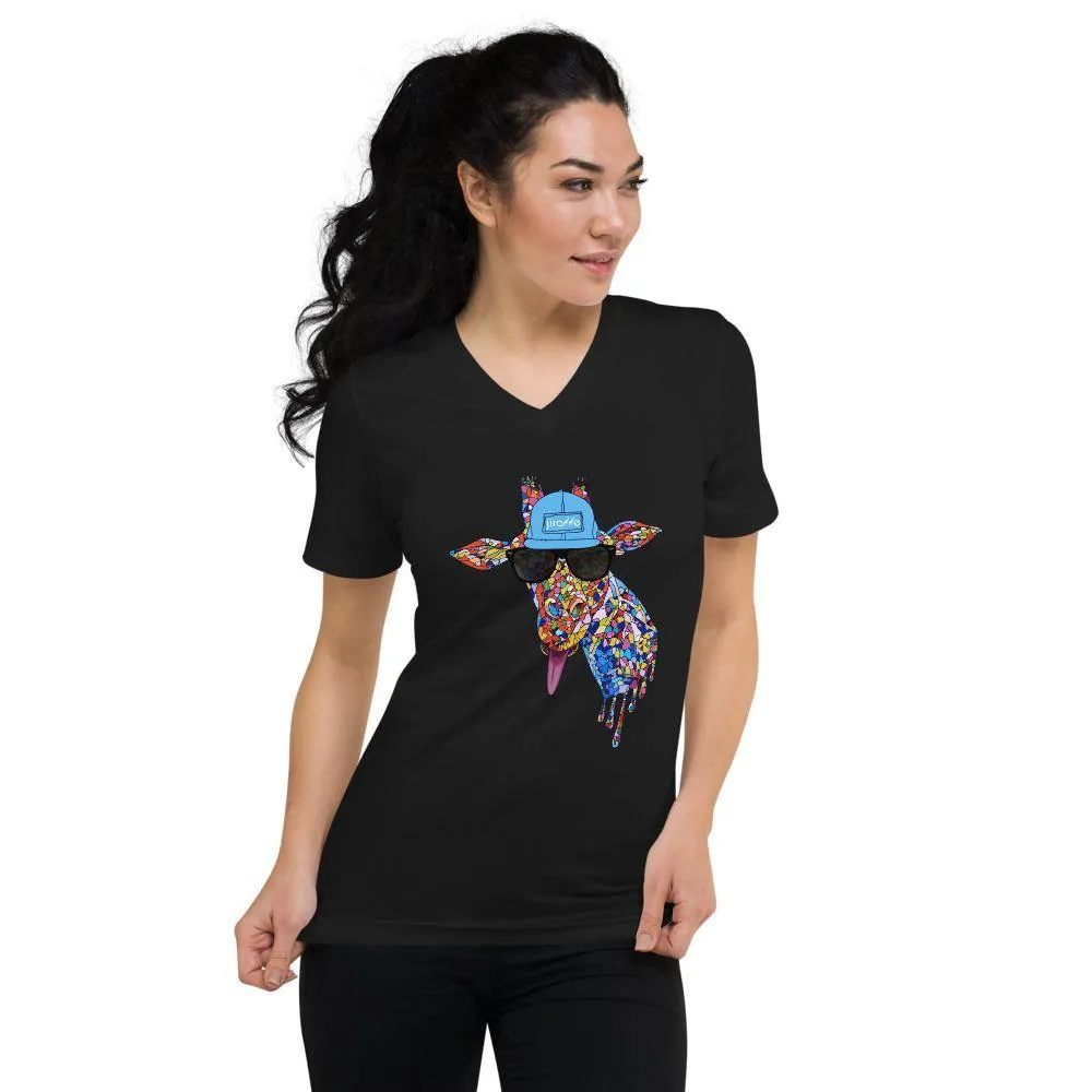Women's OG Giraffe V-Neck Shirt